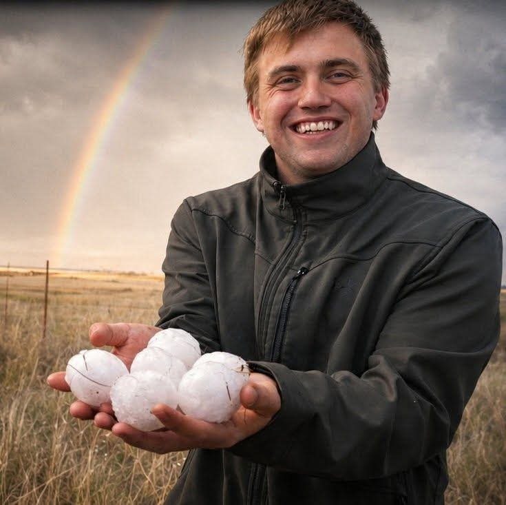 Logan Eschrich, storm chaser and severe weather correspondent